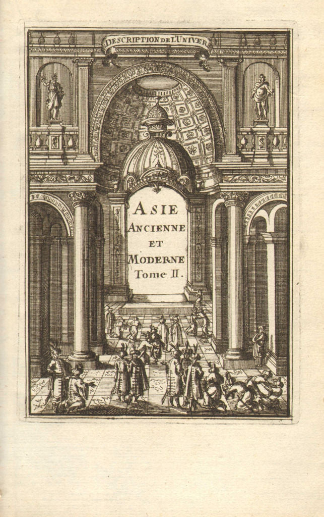 ASIA. Description de l'Univers-Asie Ancienne et Moderne Tome II. MALLET 1683
